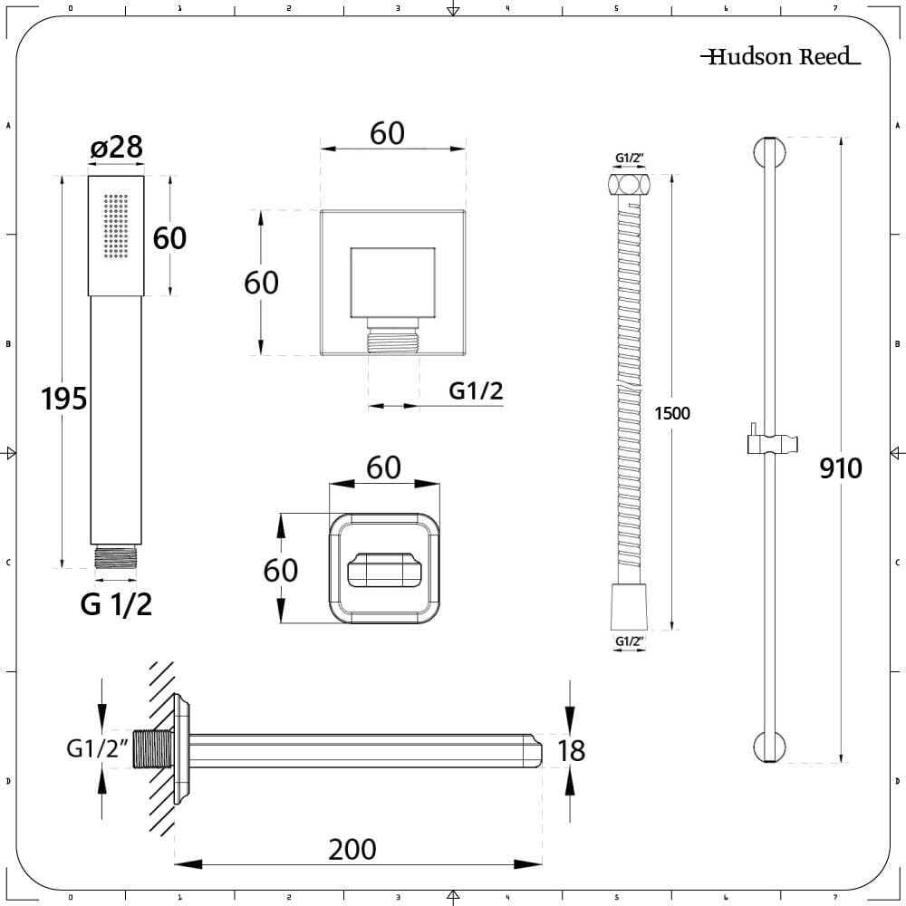 Kit Doccia Completo Di Miscelatore Doccia Manuale Triplo A Vie Con