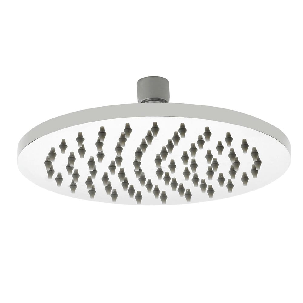 Soffione Doccia Circolare in Acciaio Inox 200mm Ultrapiatto