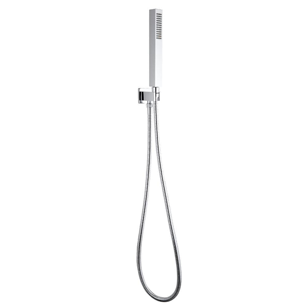Kit Doccia Moderno con Doccetta, Presa d'Acqua, Clip Murale e Flessibile