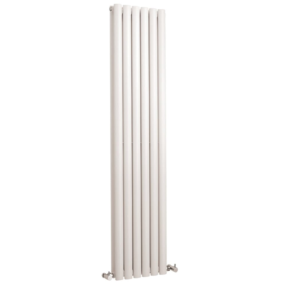 Radiatore di Design Verticale Moderno - Pannello Doppio - Bianco - 1500mm x 354mm - Revive