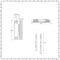 Radiatore Convettore Orizzontale a Pannello Singolo - Antracite - 600mm x 400mm - Stelrad Vita Deco di Hudson Reed