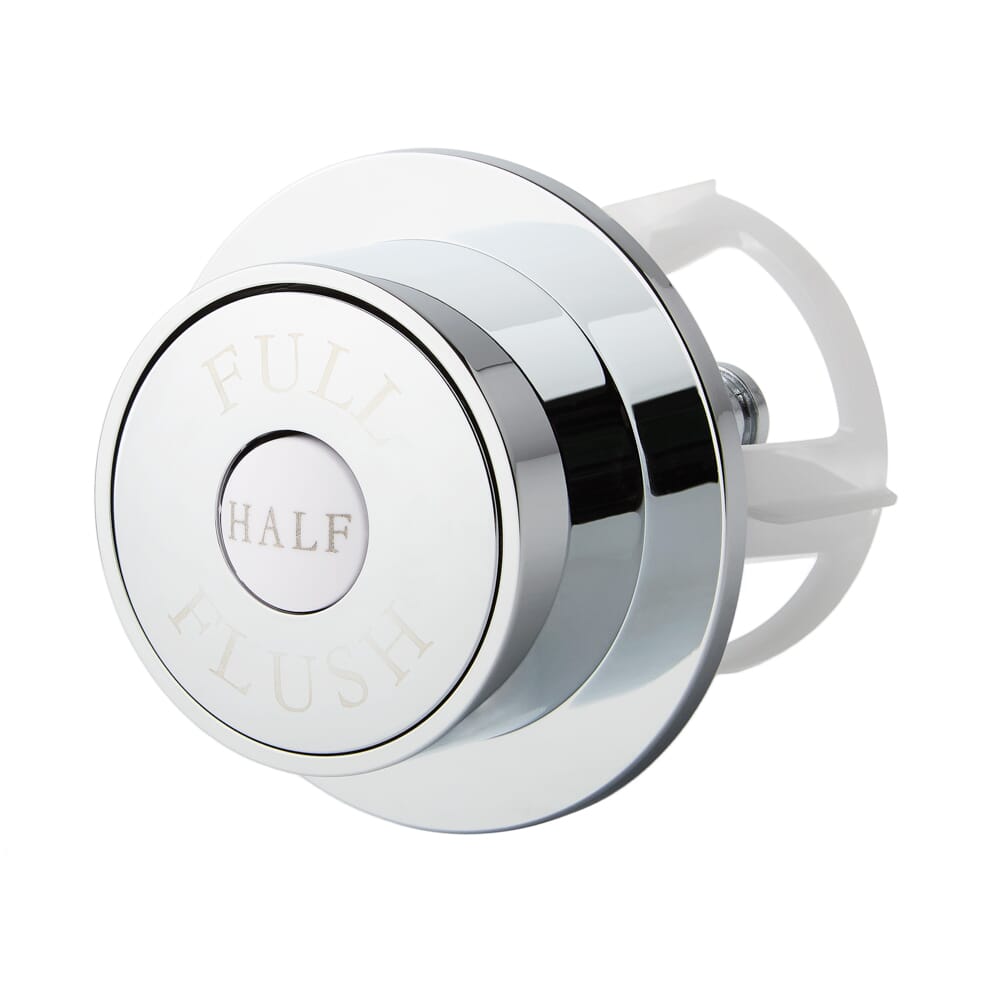 Placca di Comando WC Rotonda – Cromata