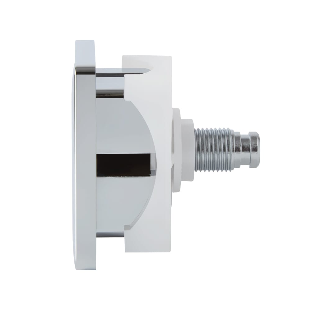 Placca di Comando WC Quadrata – Cromata