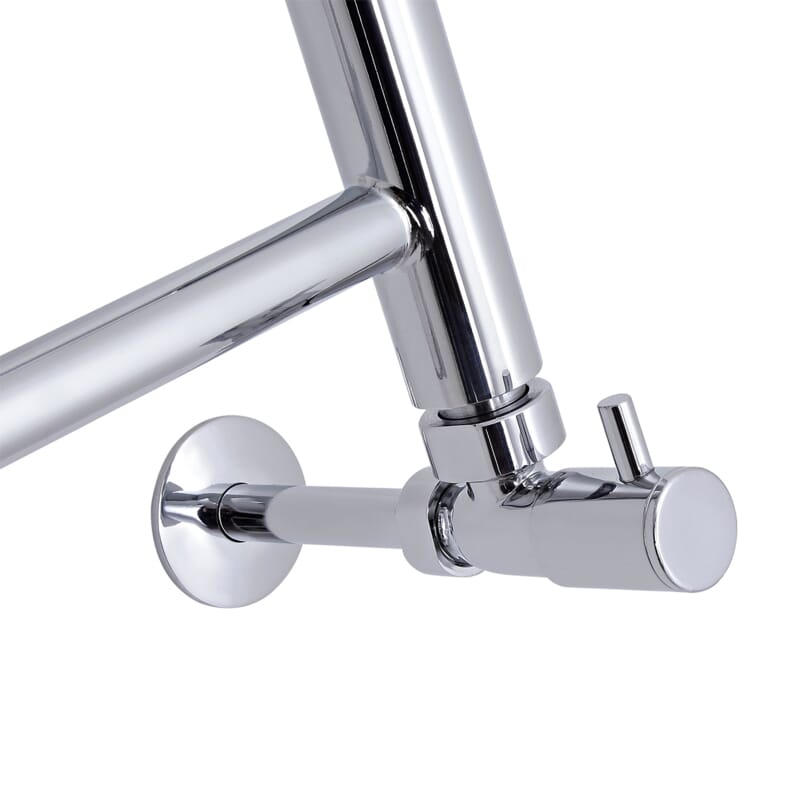 Scaldasalviette Misto Piatto - Cromato - 494mm x 532mm - Duchessa