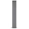 Radiatore di Design Verticale Antracite - 1400mm x 236mm - Pannello Singolo - Revive
