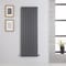 Radiatore di Design Verticale Antracite - 1400mm x 472mm - Pannello Singolo - Revive