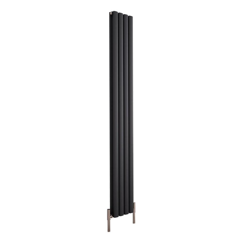 Hudson Reed Revive - Radiatore di Design in Alluminio Verticale (Pannello Doppio) 1800mm x 350mm - Antracite