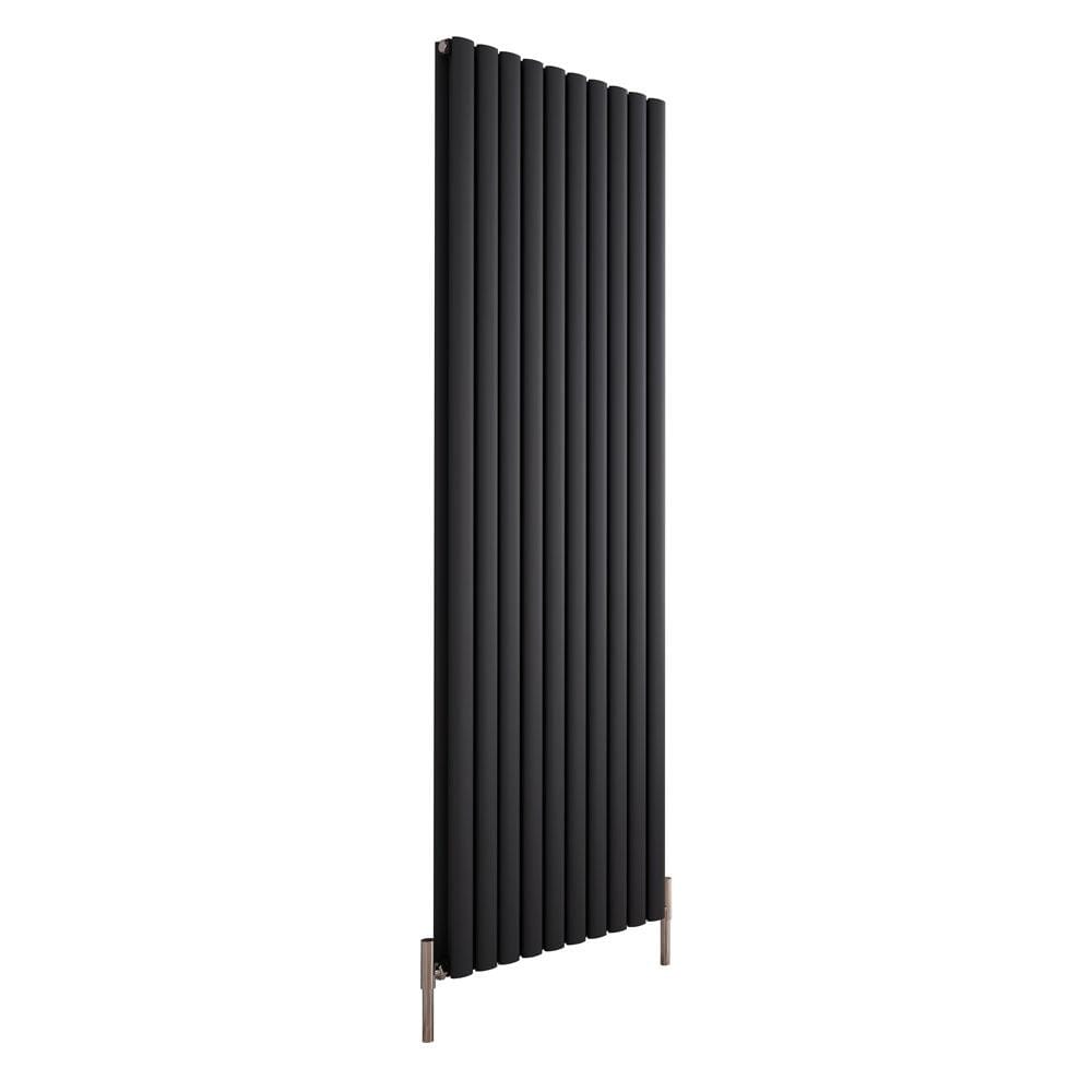 Hudson Reed Revive - Radiatore di Design in Alluminio Verticale (Pannello Doppio) 1800mm x 230mm - Antracite