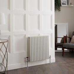 Radiatore Tradizionale Orizzontale in Alluminio - Altezza 600mm - Scelta di Finitura e Dimensioni - Esme