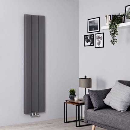 Radiatore di Design Verticale in Alluminio - Più Finiture - Aloa