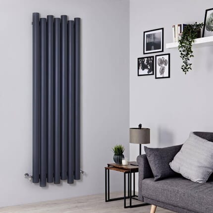 Radiatore di Design Verticale in Alluminio - Più Finiture - Laeto