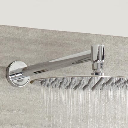 Braccio Doccia a Parete Moderno - Cromato