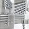 Scaldasalviette Misto Cromato - 1738mm x 600mm - incl. 1000 Watt Elemento Riscaldante, Raccordo a T e Valvole -Arno