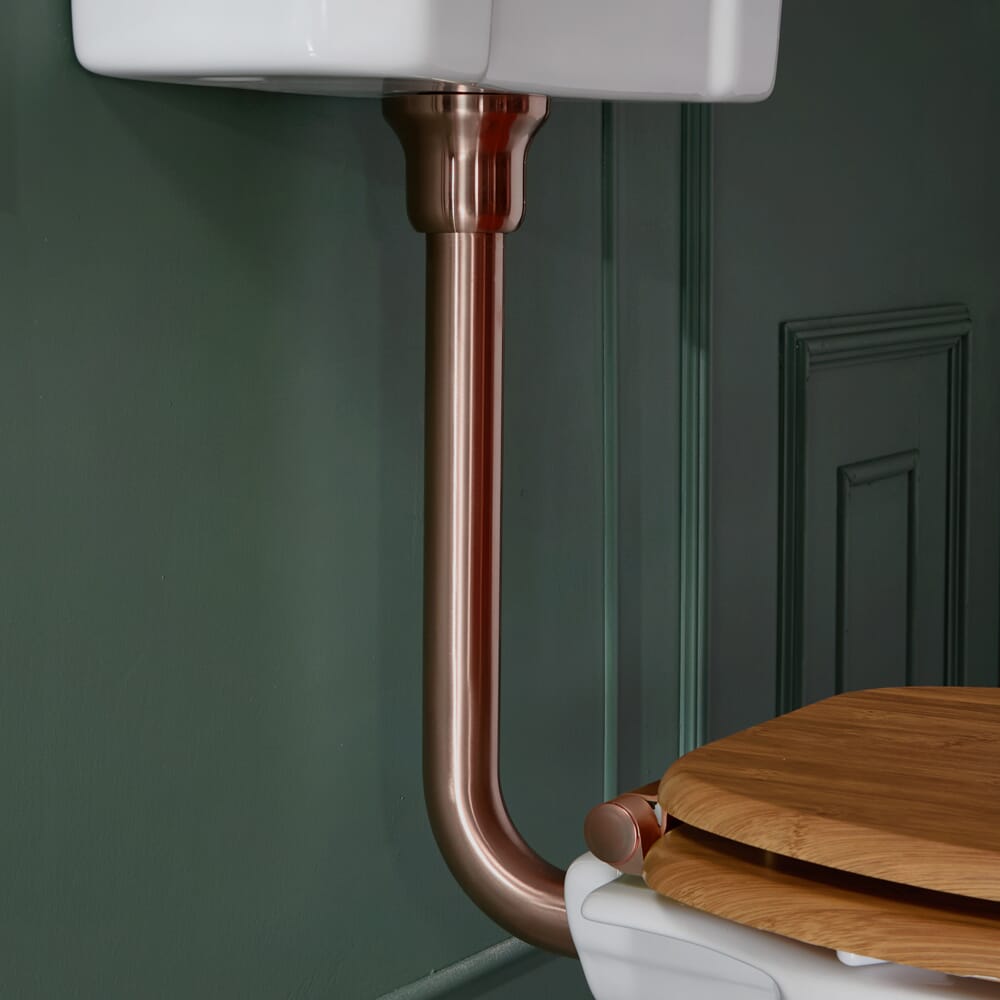 Kit Scarico WC per Cisterna Bassa – Scelta di Finiture - Elizabeth