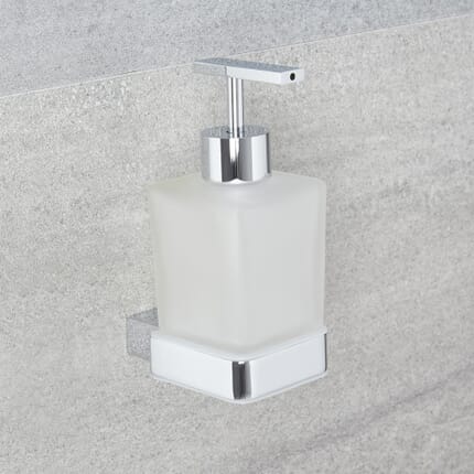 Dispenser per Sapone Liquido - Cromato - Kubix