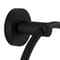 Porta Salviette ad Anello con Finitura Nera Opaca - Nox
