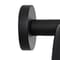 Porta Salviette ad Anello con Finitura Nera Opaca - Nox