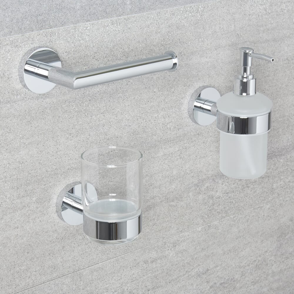 Set di Accessori per Bagno con 3 Articoli - Prise