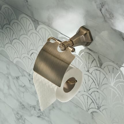 Porta Rotolo Carta Igienica Art Deco - Scelta di Finiture - Earlham