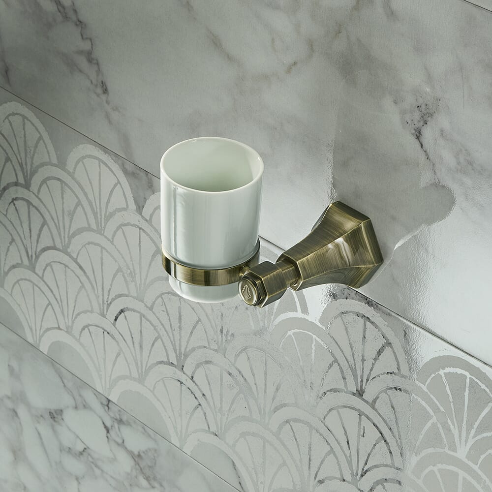 Bicchiere Porta Spazzolino - Scelta di Finiture- Earlham