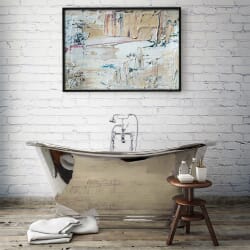 Vasca da Bagno a Doppia Estremità - Interno ed Esterno in Nichel - Scelta di Dimensioni - Sienna