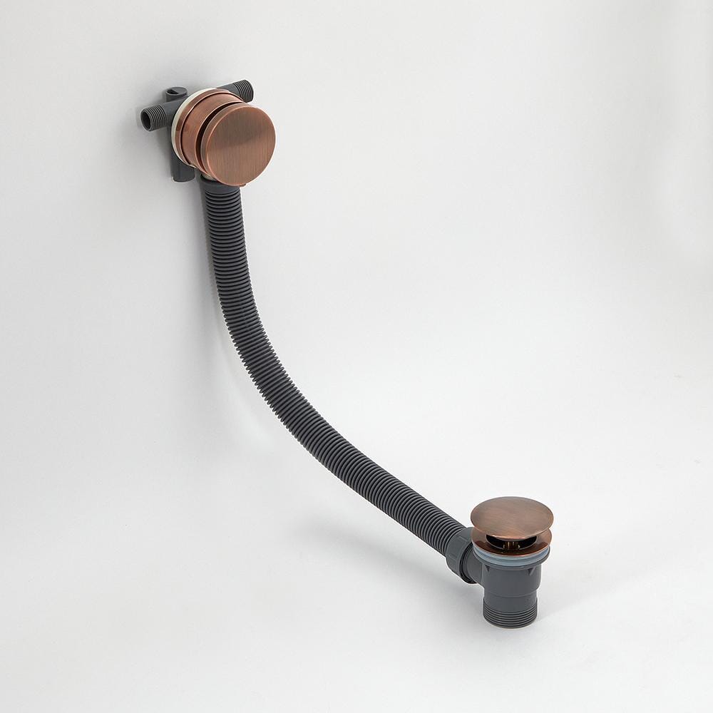 Erogatore Vasca Moderno con Piletta di Scarico - Disponibile in Diverse Finiture
