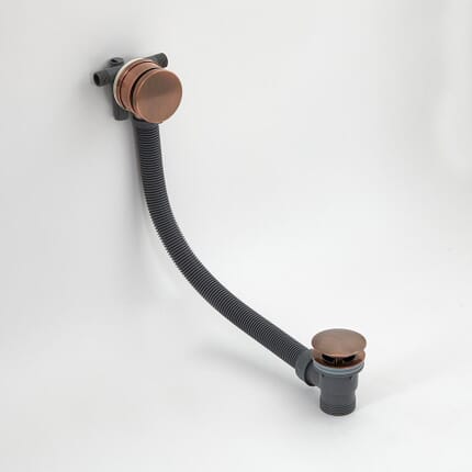 Erogatore Vasca Moderno con Piletta di Scarico - Disponibile in Diverse Finiture