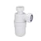 Sifone a Bottiglia e Raccordo Scarico per Lavabo a Colonna, Vasca e WC Monoblocco – McAlpine - Cranplas