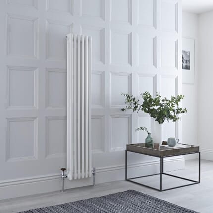 Radiatore Tradizionale Triplo Verticale Bianco - Regent
