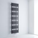 Scaldasalviette con Attacco Centrale Curvo - Antracite - 1800mm x 500mm - 1743 Watt - Arch