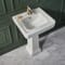 Lavabo su Colonna Tradizionale da 545mm - (1 foro per Rubinetteria) - Elizabeth