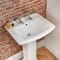 Lavabo su Colonna Tradizionale a 2 Fori - 605 mm - Chester