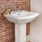 Lavabo su Colonna Tradizionale a 2 Fori - 605 mm - Chester