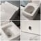 Sanitario Quadrato Filo Parete Appoggio con Sedile WC con Chiusura Rallentata - Sandford