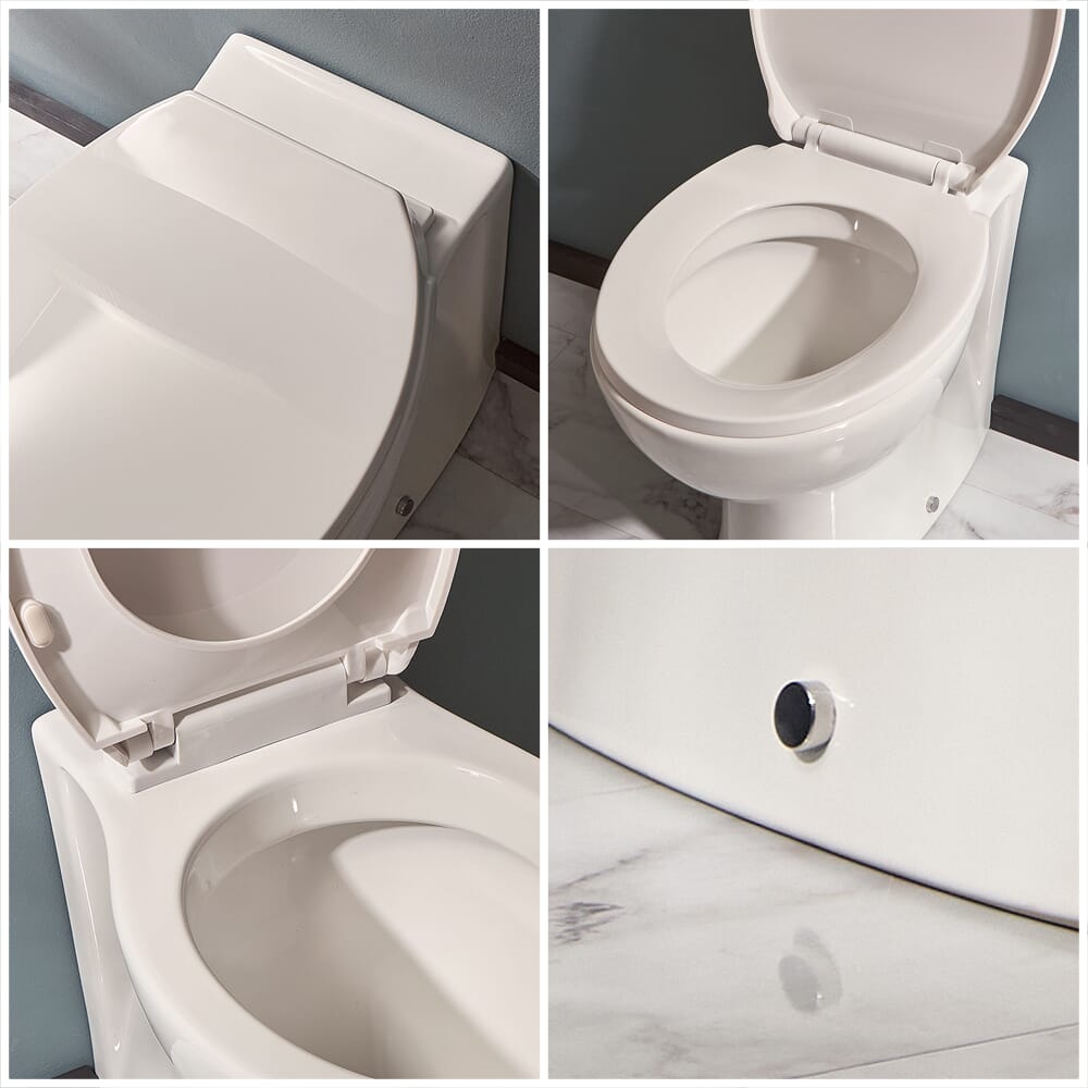 Copriwater Completo Ovale Con Chiusura Rallentata Ideal Standard - Bianco Universale