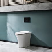 Sanitario WC Moderno a Parete con Sedile a Chiusura Ammortizzata - Bianco - Marbury