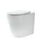 Sanitario WC Moderno a Parete con Sedile a Chiusura Ammortizzata - Bianco - Brunswick