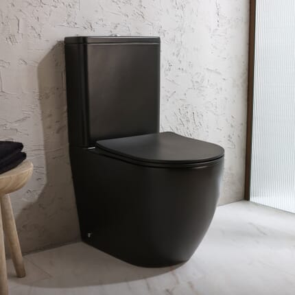 Sanitario WC Monoblocco con Sedile con Chiusura Ammortizzata - Scelta di Finiture - Elements