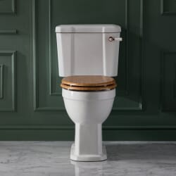 Sanitario Monoblocco Tradizionale ad Altezza Comfort con Cassetta e Sedile - Scelta di Finiture e Sedile - Richmond