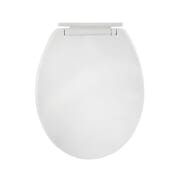 Sedile WC con Chiusura Soft Close - Bianco - Belstone