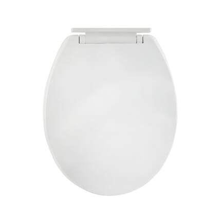 Sedile WC con Chiusura Soft Close - Bianco - Belstone