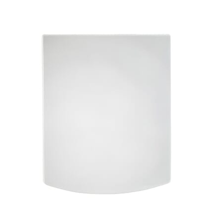 Sedile per WC a Filo Parete con Chiusura Soft Close e Fissaggio Superiore - Bianco - Halwell