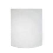Sedile per WC a Filo Parete con Chiusura Soft Close e Fissaggio Superiore - Bianco - Halwell