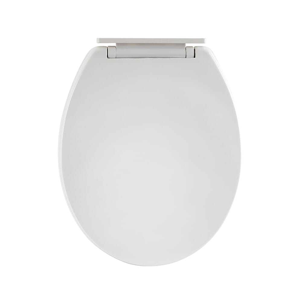 Sedile per WC a Filo Parete con Chiusura Soft Close - Bianco - Belstone