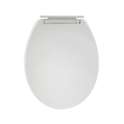 Sedile per WC a Filo Parete con Chiusura Soft Close - Bianco - Belstone