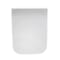 Sedile per WC a Filo Parete con Chiusura Soft Close e Fissaggio Superiore - Bianco - Sandford