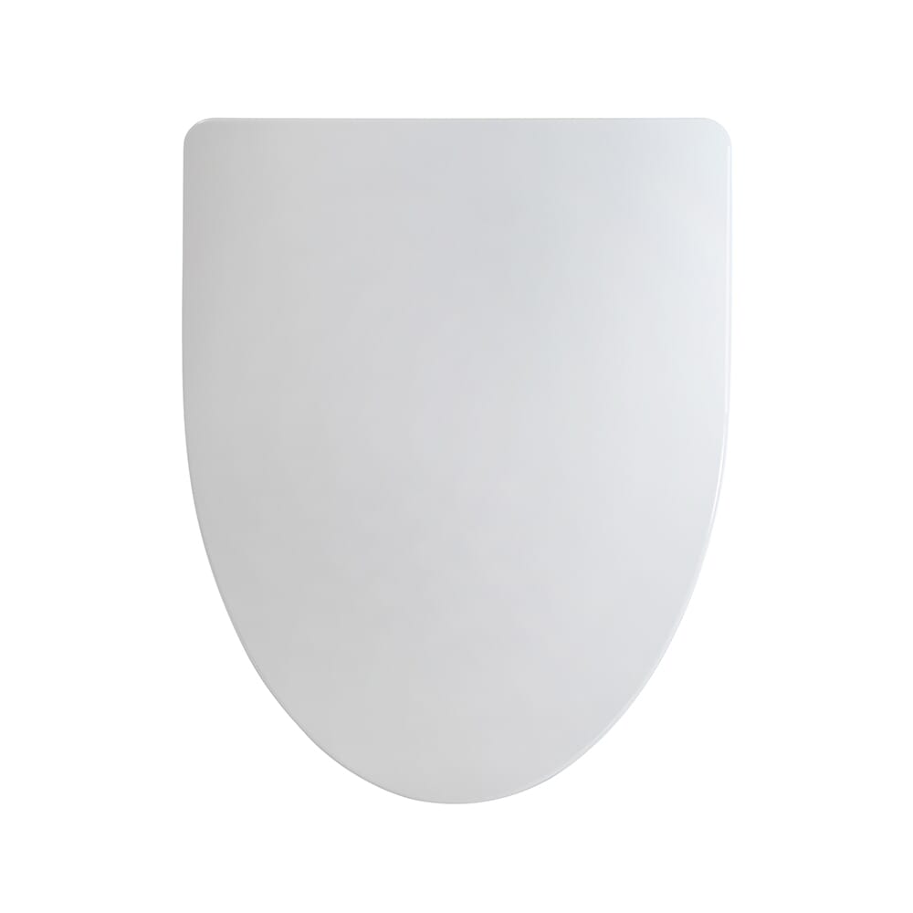 Sedile WC con Chiusura Soft Close, Sgancio Rapido e Fissaggio Superiore - Bianco - Sutton