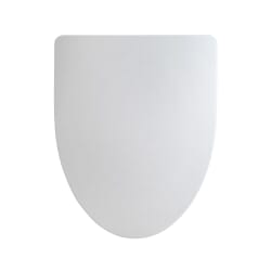 Sedile WC con Chiusura Soft Close, Sgancio Rapido e Fissaggio Superiore - Bianco - Sutton