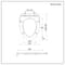 Sedile WC con Chiusura Soft Close, Sgancio Rapido e Fissaggio Superiore - Bianco - Sutton