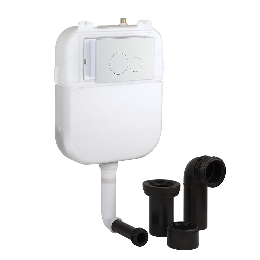 Cassetta a Scomparsa per Sanitario WC a Filo Parete - Scelta della Placca di Comando WC